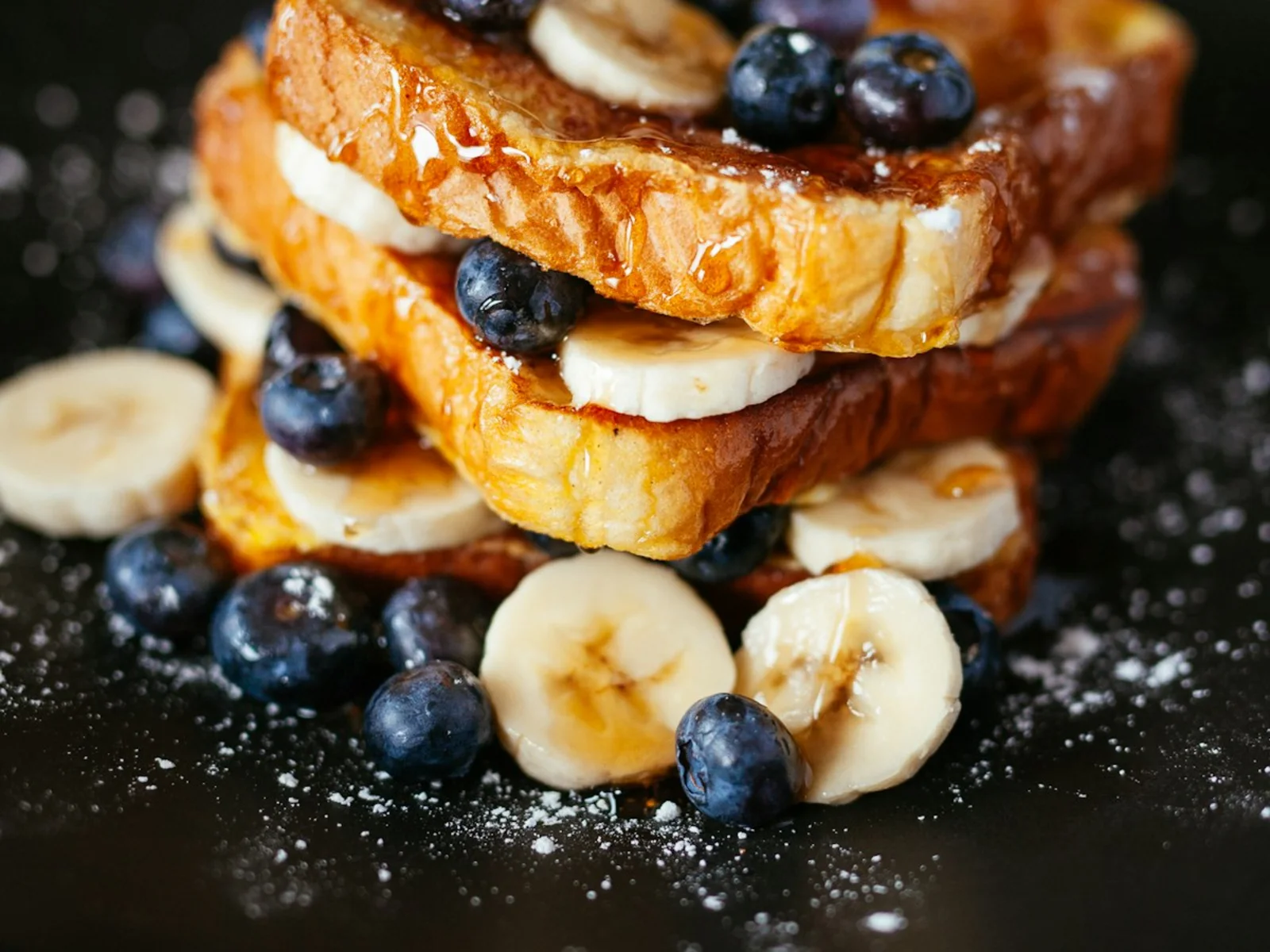 Blueberry Banana French Toast