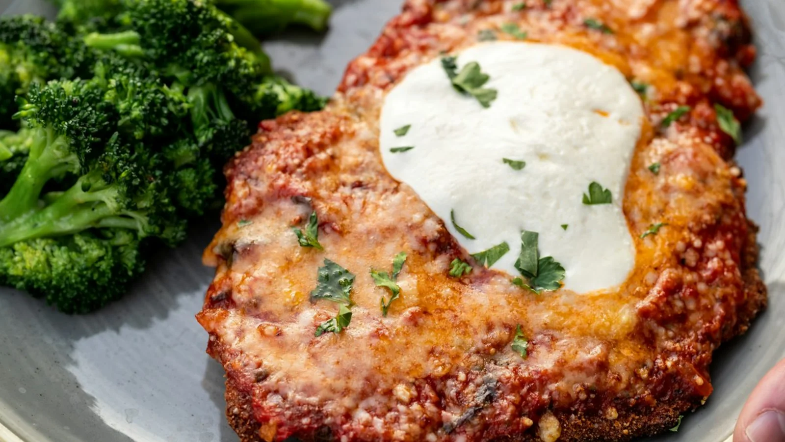 Crispy Chicken Parmesan